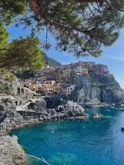 Naklejka premium Cinque Terre Italien