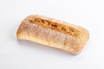 Italian ciabatta bread fresh and crust
