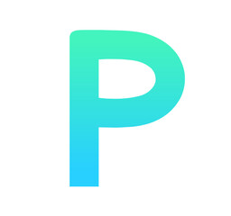 緑色のグラデーション｜Pマーク