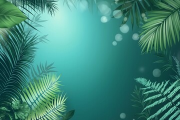 leaves pattern illustration in white background