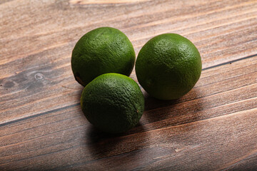 Green sour tropical Lime fruit