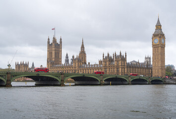 Fototapeta premium The Great Clock, or Big Ben, Great Bell of the Great Clock of Westminster, London