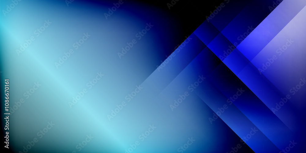 Poster dynamic shadow lines geometric shapes