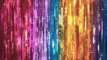 Vibrant abstract background with shimmering sequins in an array of colors, adding a festive and textured visual appeal.