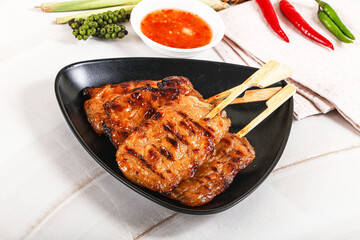 Thai Street foof pork satay