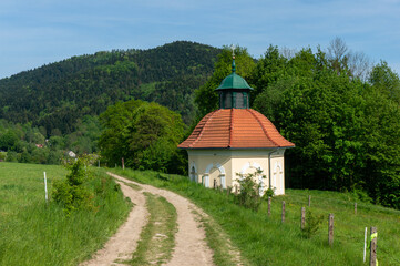 Chapel of Guardian Angel, also called Betsaida, 1836. Calvary Paths are combination of beauty...