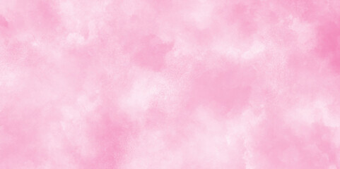 Stain artistic hand painted texture of pink, pastel hand painted watercolor of pink texture, White smoky watercolor painting on old paper texture, Pink rose tone abstract texture with cloudy stains.