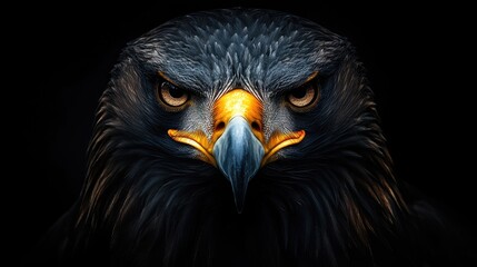 Fototapeta premium Close-up Portrait of a Golden Eagle