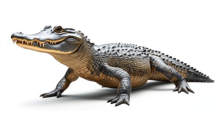 Fototapeta premium Close-up Portrait of an American Alligator