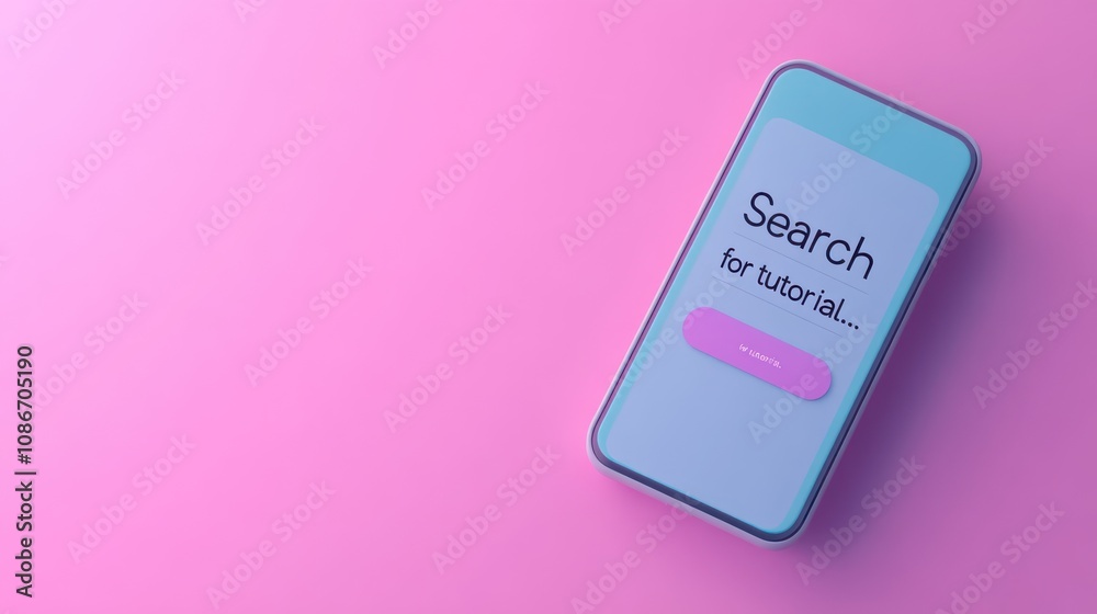 Aufkleber A smartphone displaying a 