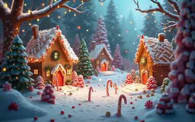 Christmas Gingerbread House