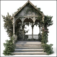 Naklejka premium Enchanting Porch in