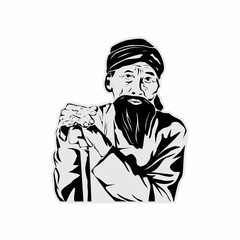 The Old Man Vector.eps