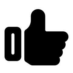 thumbs up positive approve feedback support 