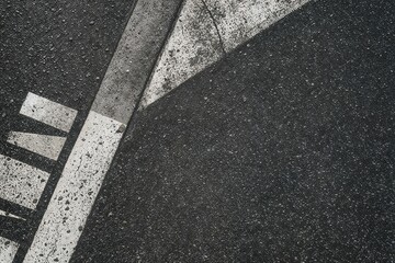 Fototapeta premium Urban Grunge Asphalt Texture with Halftone Noise and Gritty Effects