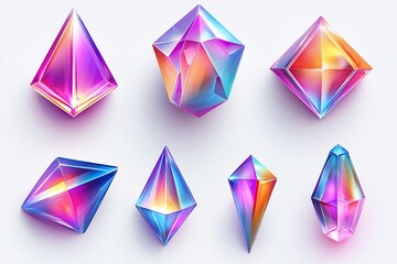 Los Angeles, CA, USA, October 23, 2023 - 360 degree rotating gemstones and jewelry on white background