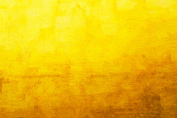 Old gold wall background or texture and shadow