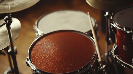 Obraz premium Close-up of Drums