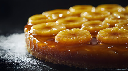 Delicious and Classic Pineapple Upside-Down Cake With Caramelized Pineapple for Sweet Moments