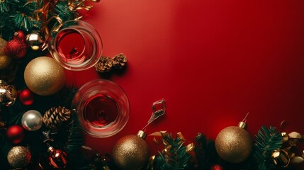new year background concept with copy space