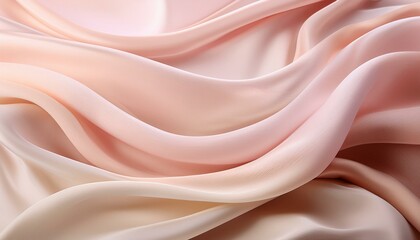 グラデーションが美しい淡いピンクとクリームのテクスチャ
