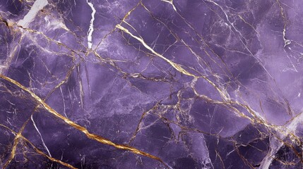Elegant Purple Marble Texture with Striking Gold Veins Ideal for Backgrounds, Home Decoration, Luxury Design Projects, and Creative Inspiration