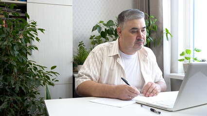 Man Learning Online with Computer