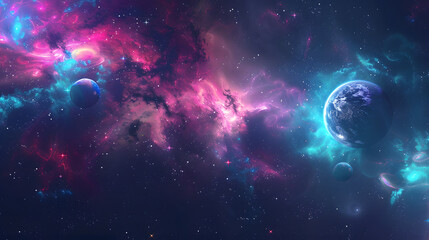 Space Galaxy background