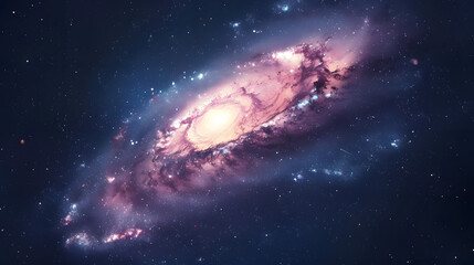 Fototapeta premium Space Galaxy background