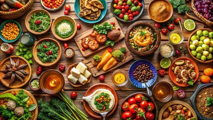 Captivating Food Photography Celebrating Jesus' Love Through Bountiful Meals, Spiritual Gatherings, and Heartwarming Moments of Connection and Sharing