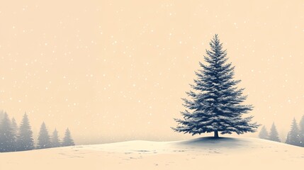 Fototapeta premium illustration of a christmas background