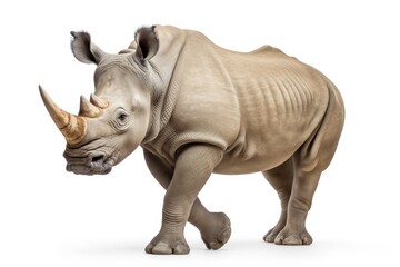 Fototapeta premium Rhino wildlife animal mammal.