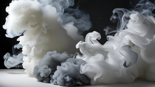 Abstract background with overlapping glass squares in blue and purple gradient. Modern, geometric design.