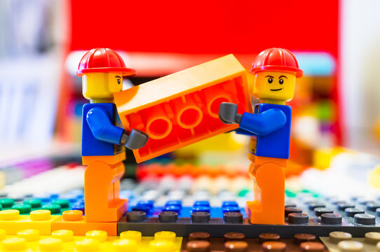 Lego construction worke