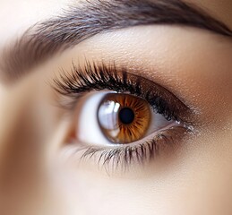 Obraz premium close up of a female eye