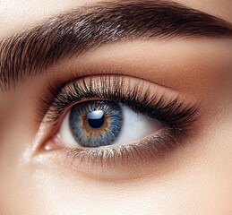 Obraz premium close up of a female eye