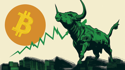 Obraz premium Bull Market