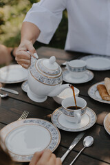 утренний завтрак 