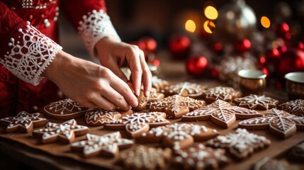 Edible Artistry: Painting a World on Gingerbread Canvas