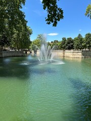 Fountain in Nimes