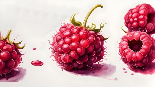 raspberry close up 
