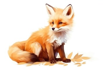 Obraz premium Fox wildlife animal mammal.