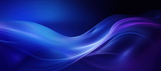 Obraz premium Abstract blue background elegant flowing purple.