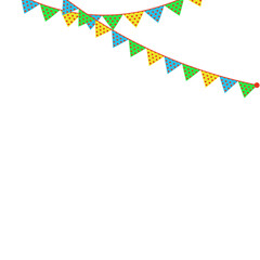 Polka Dots Party Flag