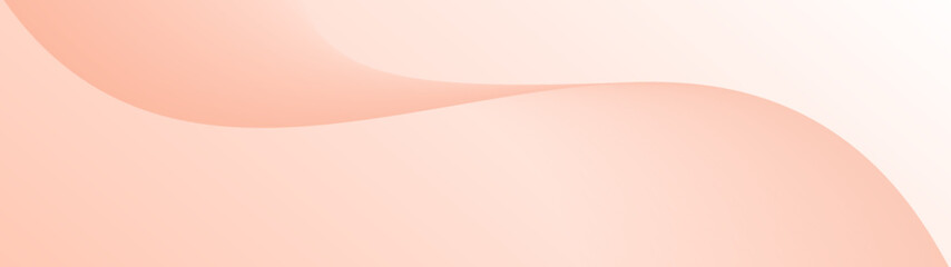 しなやかなウェーブ背景素材　テクノロジー　ビジネス　オレンジ