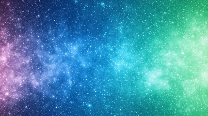 Stunning Cosmic Background with Colorful Stars and Galactic Effects for Creative Projects
