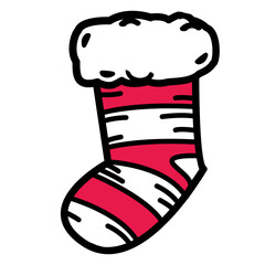 Christmas stocking icon