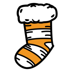Christmas stocking icon
