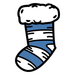 Christmas stocking icon