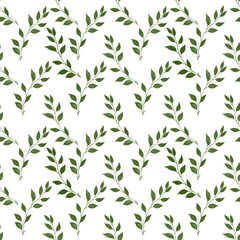 Leaves Big Seamless Pattern Design